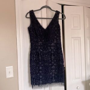 Navy Blue BCBG cocktail dress